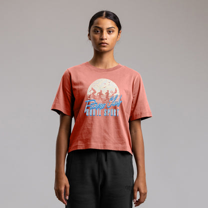 Sunrun Block Tee Women's