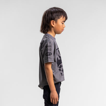 Terrain SS Jersey Capsize Kid's CHARCOAL