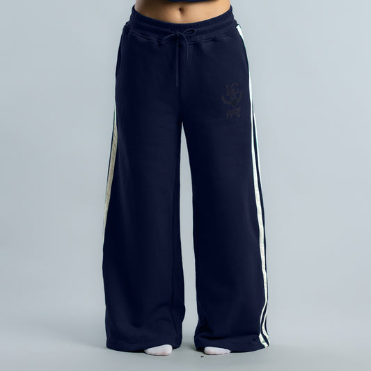 Irc Wide Leg Block Track Pant Women's NAVY