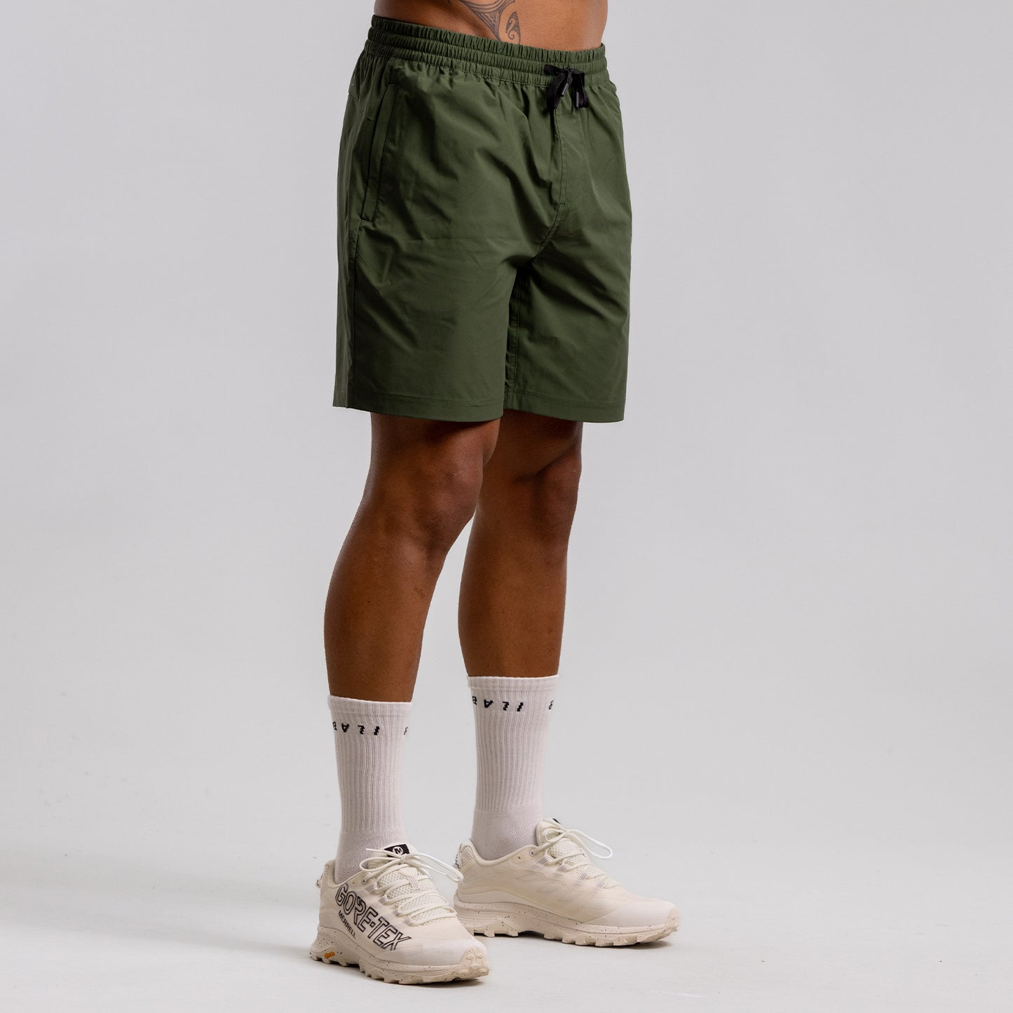 Labb Train Short 7" Men's DARK ARMY GREEN