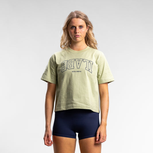 Varsity Line Relaxed Tee Women's Sage