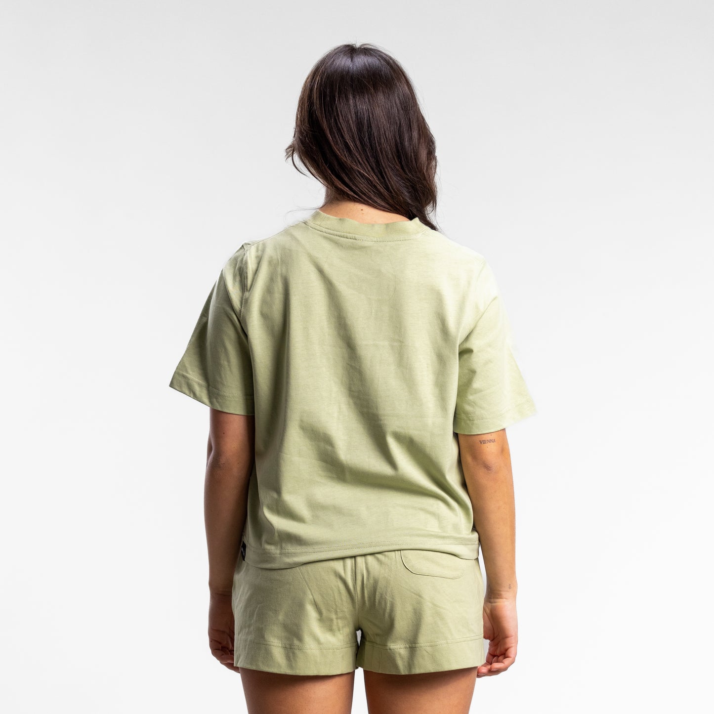 Puff It Relaxed Tee Women's Sage