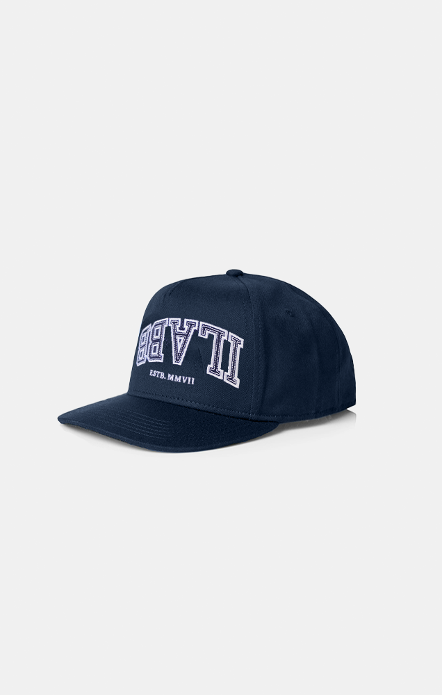 Varsity 75 A-Frame Snapback Cap NAVY