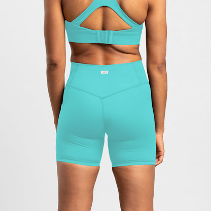 Velocity 6" Mid Short Women's AQUA