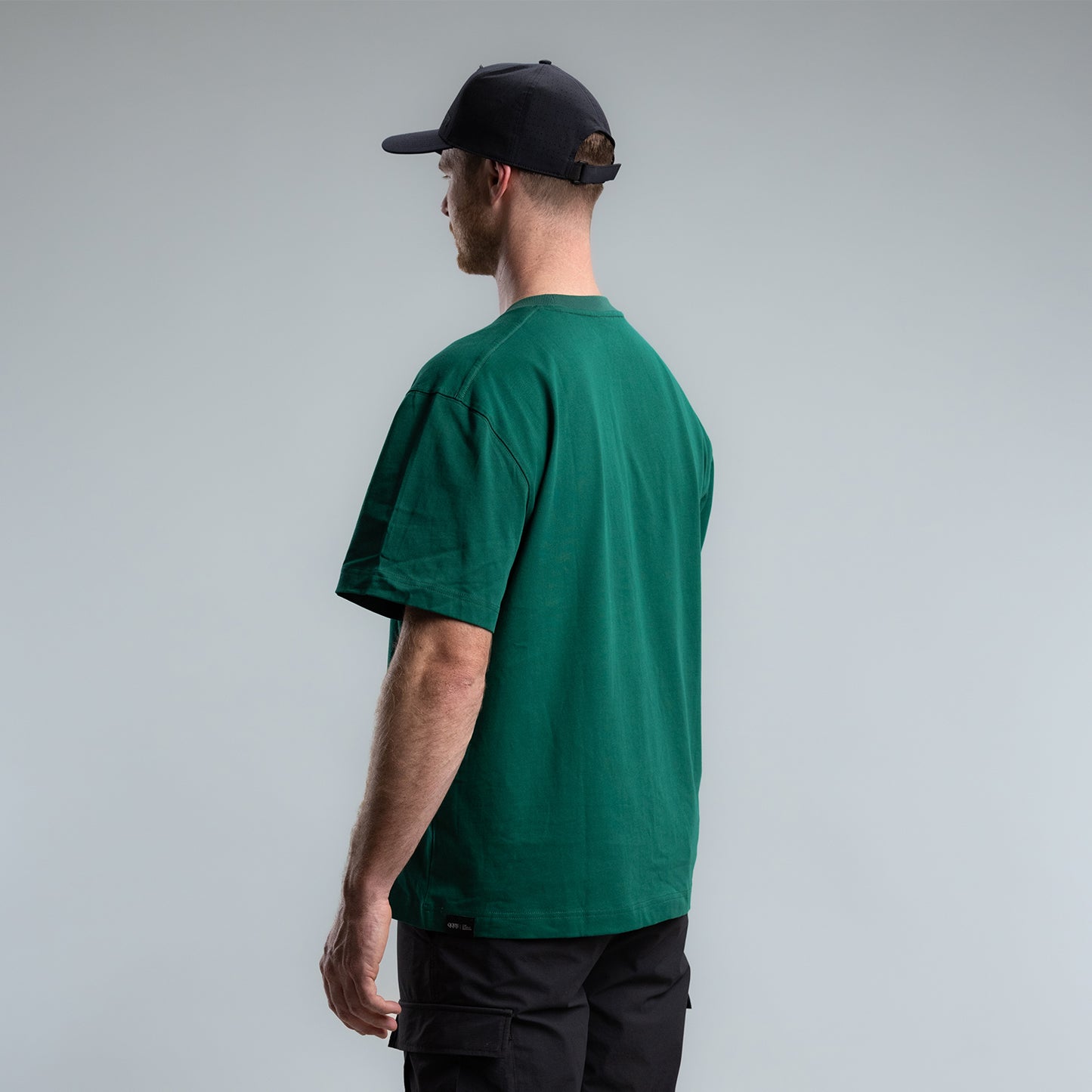 Braak Italic Block Tee Men's RACING GREEN