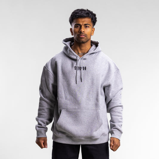 Puff Block Hood Unisex GREY MARLE