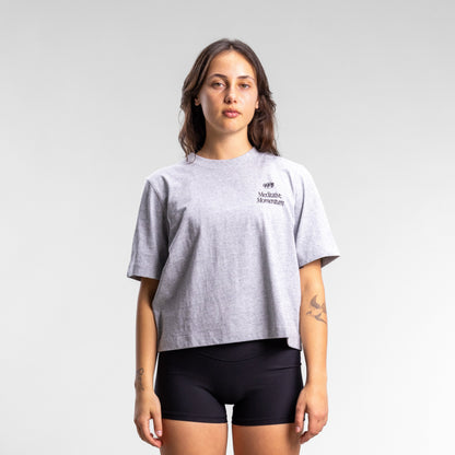 Momentum Relaxed Tee Women's GREY MARLE