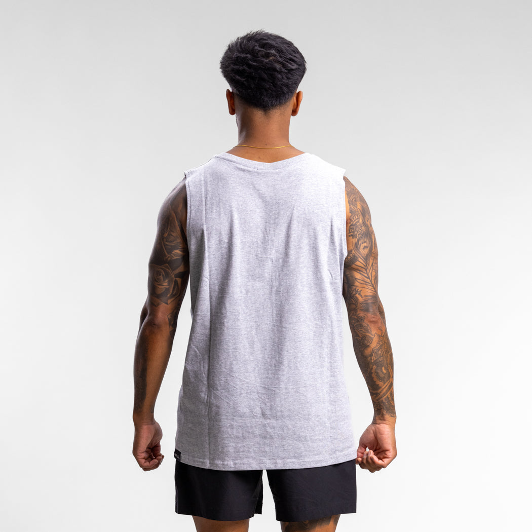 Race 2.0 Block Tank Unisex GREY MARLE